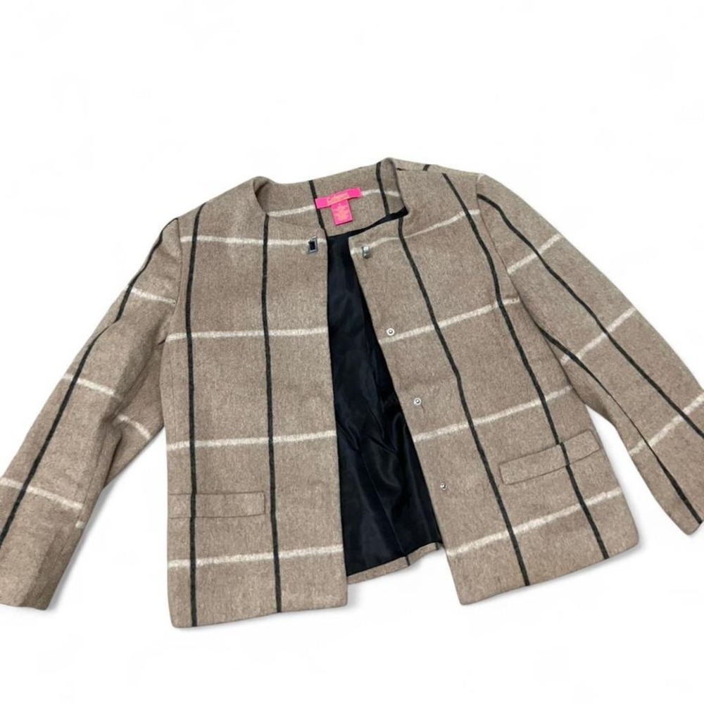 Tan and Plaid Jacket